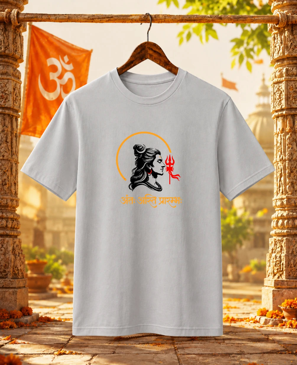Antah Asti Prarambhah Regular T-Shirt
