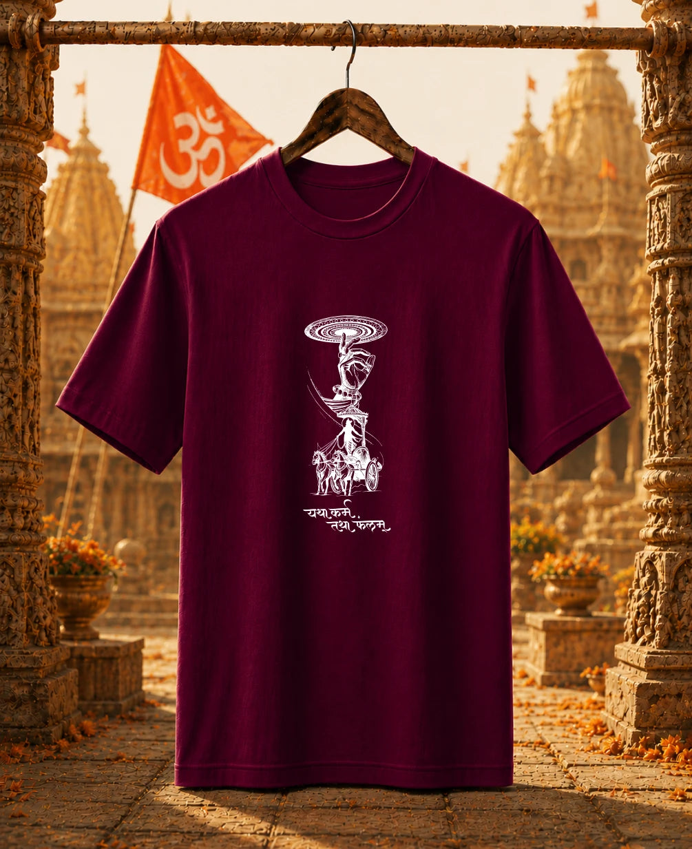 Yatha karm Tatha Falam Regular T-Shirt