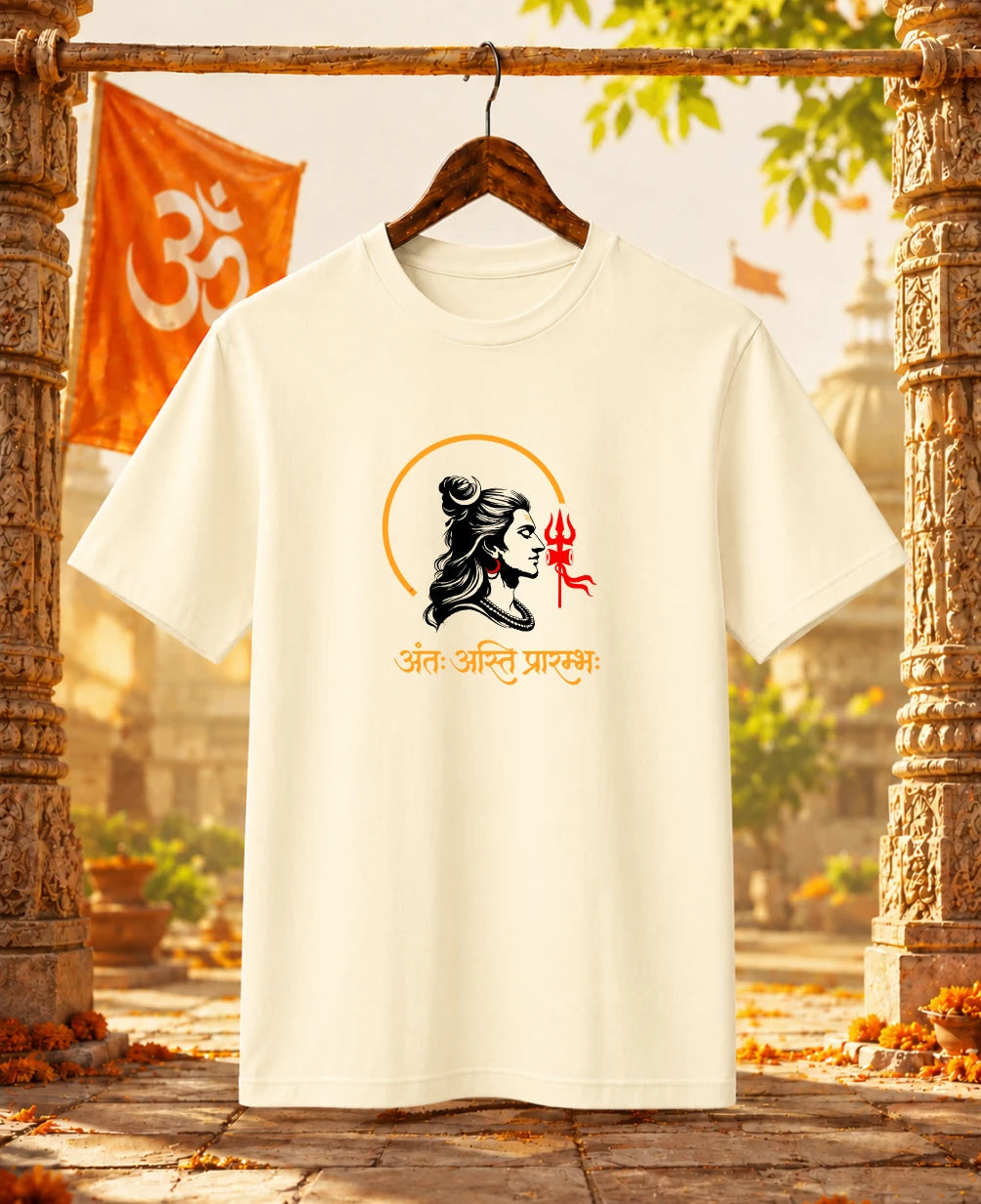 Antah Asti Prarambhah Regular T-Shirt