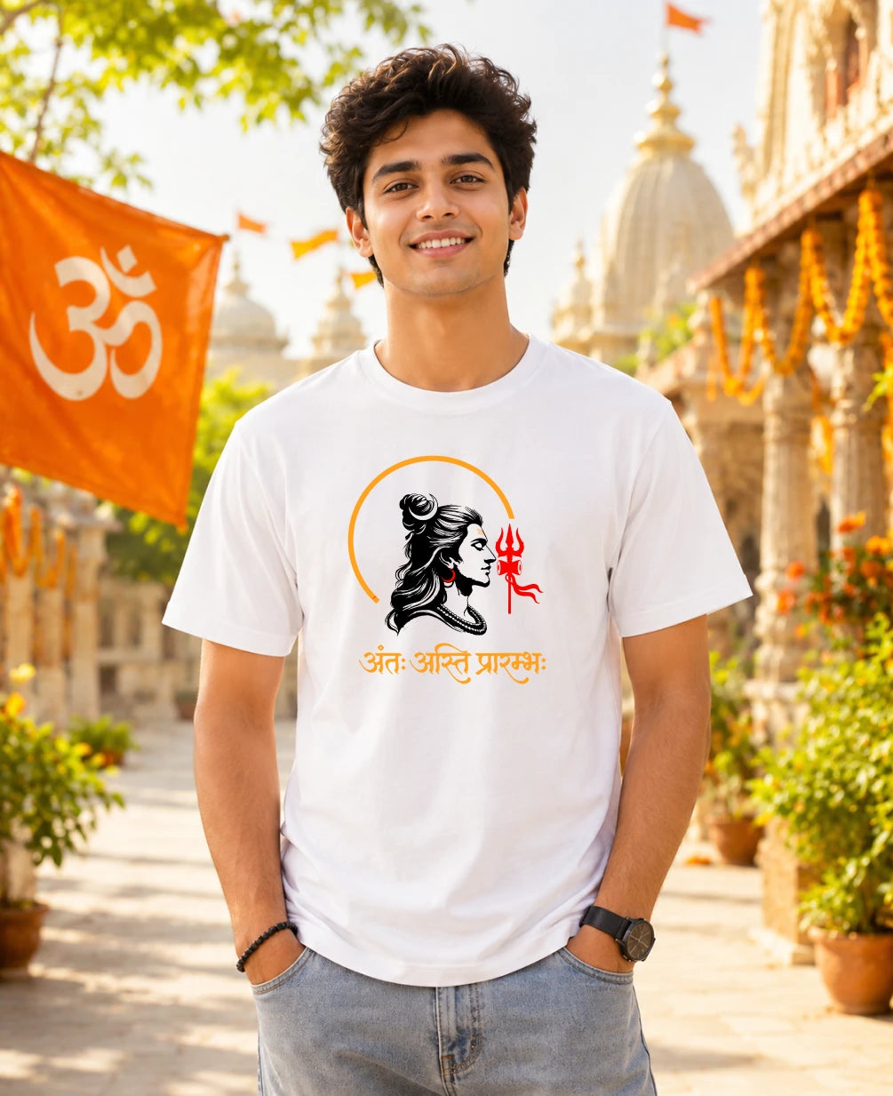 Antah Asti Prarambhah Regular T-Shirt