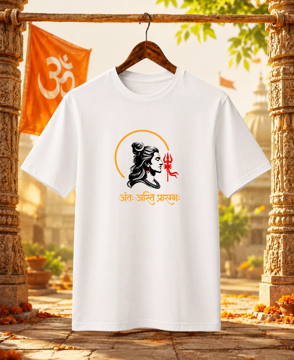 Antah Asti Prarambhah Regular T-Shirt