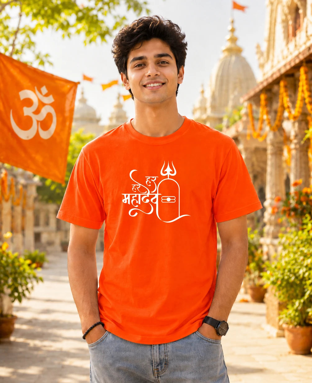 Har Har Mahadev Regular T-Shirt