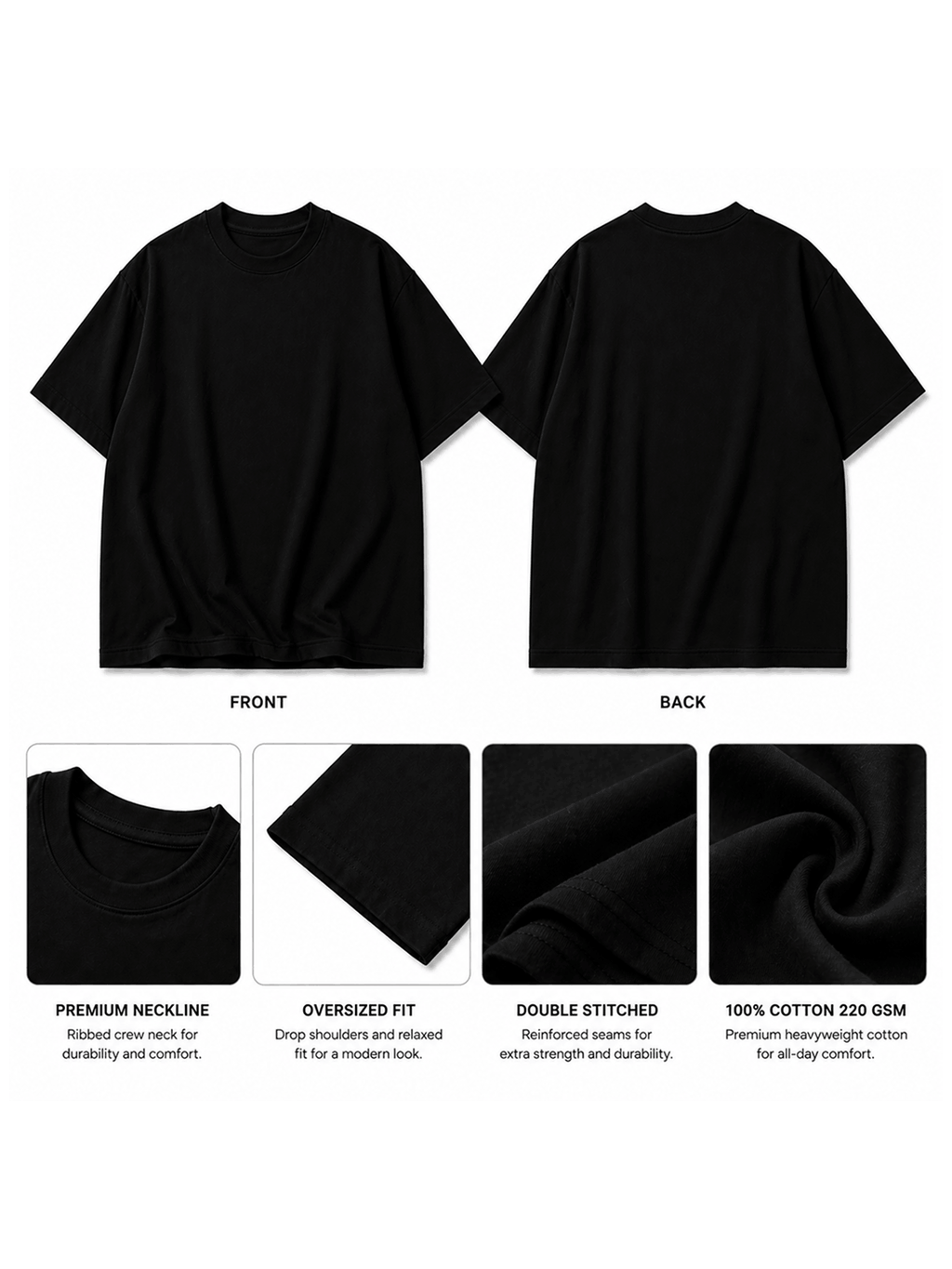 Baat khatam Oversized T-Shirt
