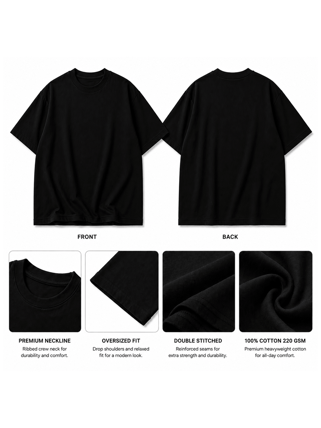 Chaos in Balance Oversized T-Shirt