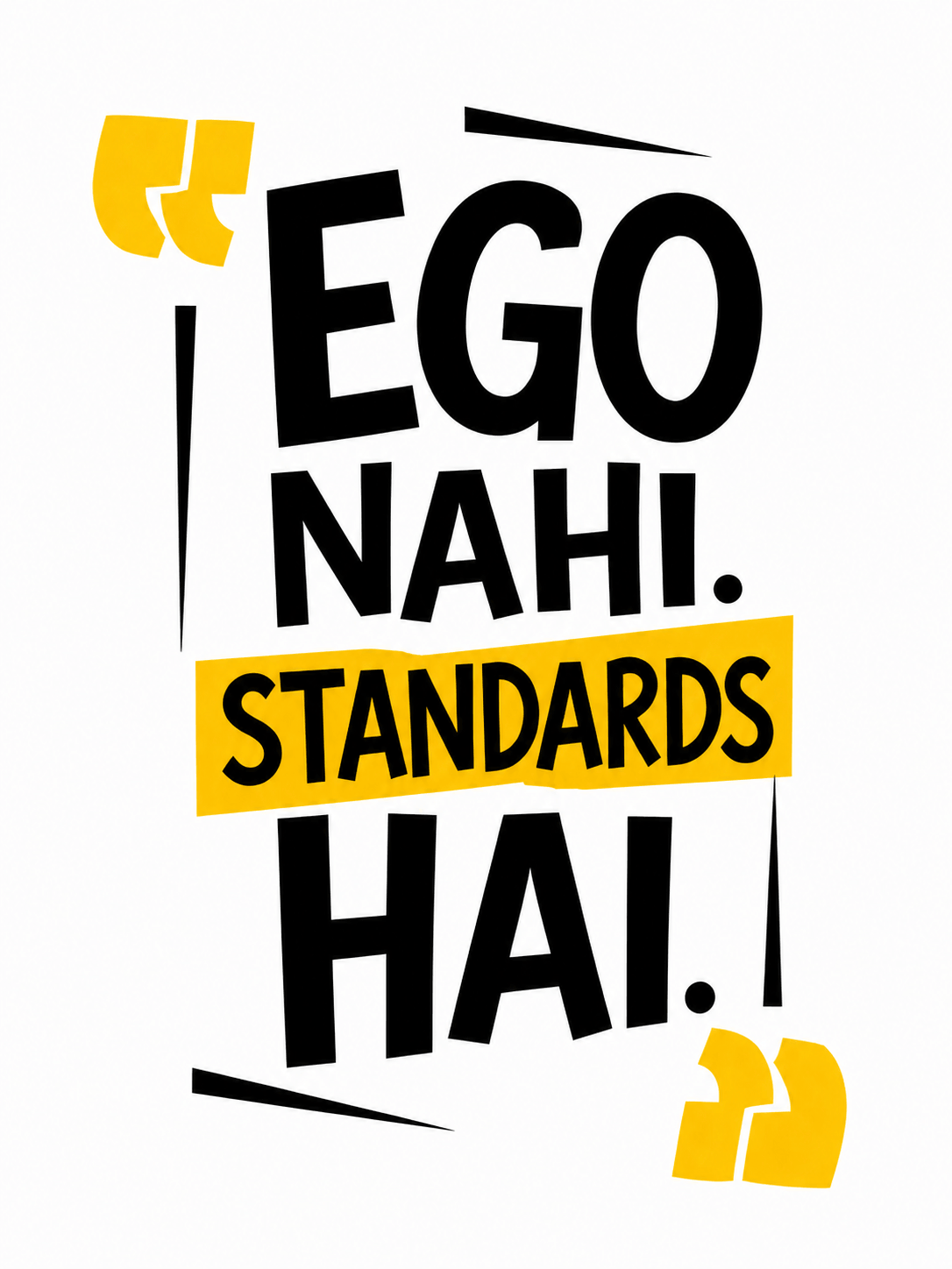 Ego Nhi Standards Hai Oversized T-shirt