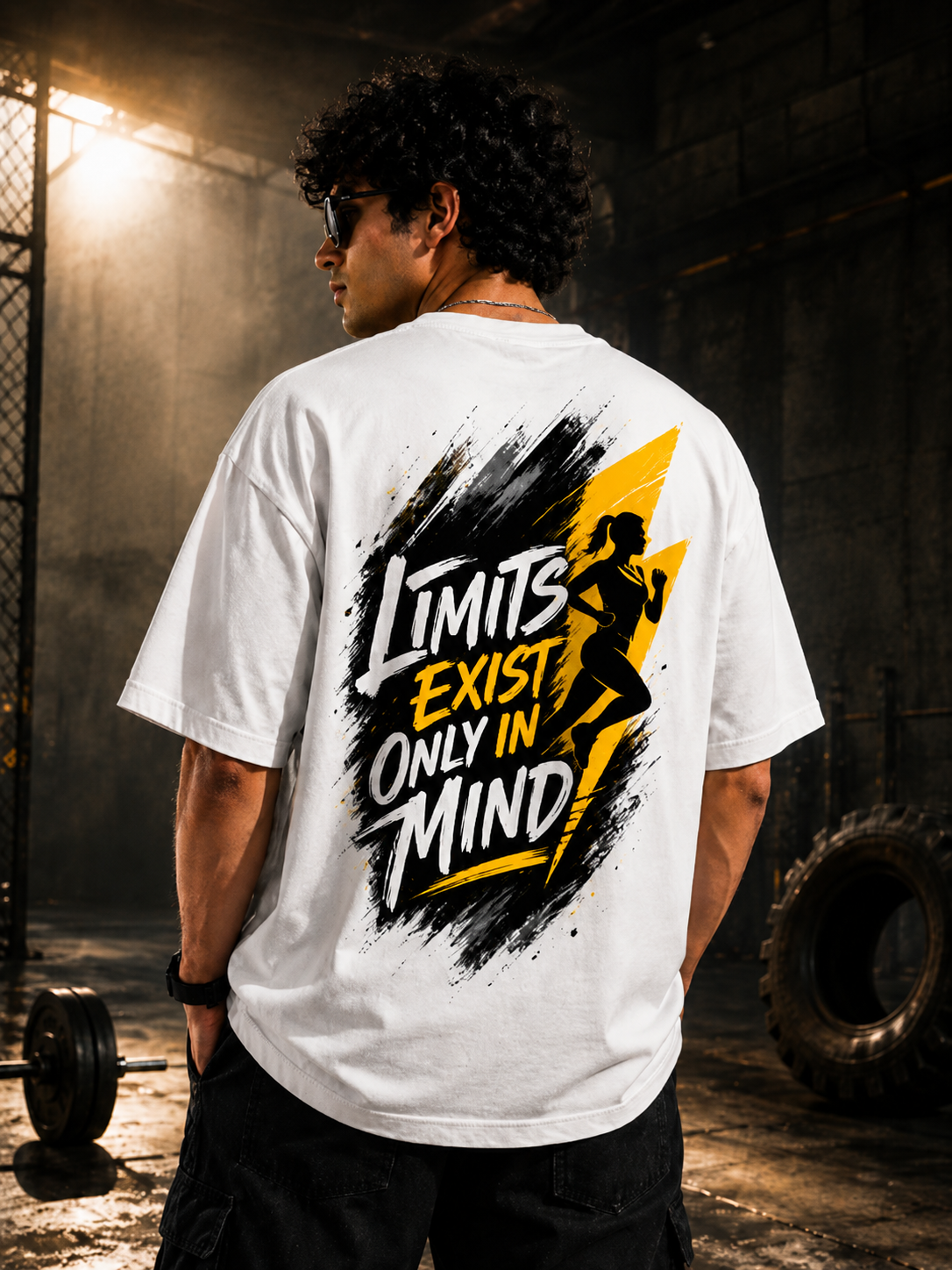 Limits Exist in Mind Oversized T-Shirt