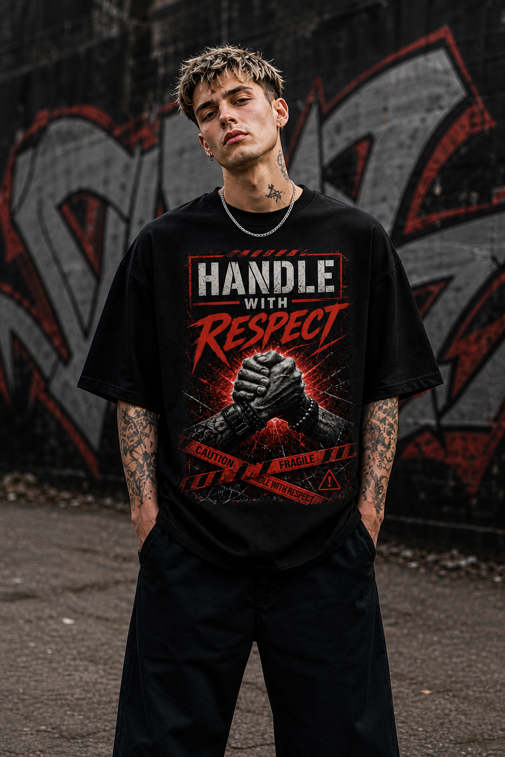 Handle With Respect Oversized T-shirt